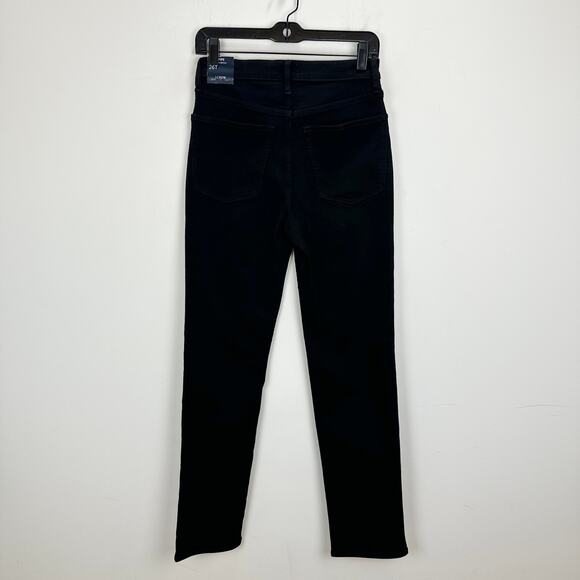J.Crew Tall Black Stovepipe Straight Jean Signature Stretch+ Black US 26T NWT - Picture 7 of 11